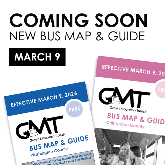 March 2026 Bus Map & Guide Updates