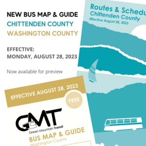New Bus Map & Guide for Chittenden County